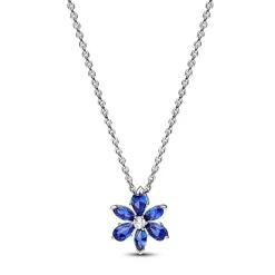 Collier Femme Pandora Timeless à Pendentif Herbier Bleu Scintillant 392387C02