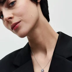 Collier Femme Pandora Timeless à Pendentif Halo Cœur Scintillant 393099C01