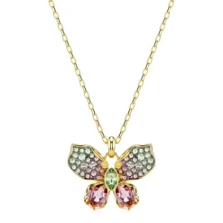 Collier Femme Papillon Swarovski Idyllia Doré et Cristaux 5709950