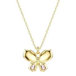 Collier Femme Papillon Swarovski Idyllia Doré et Cristaux 5709950