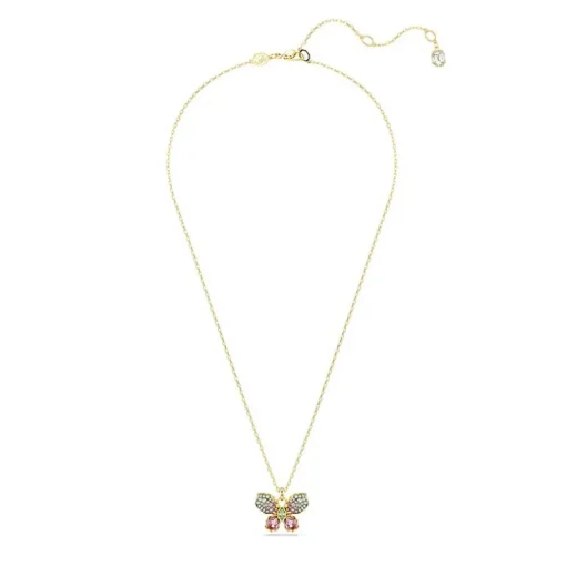 Collier Femme Papillon Swarovski Idyllia Doré et Cristaux 5709950