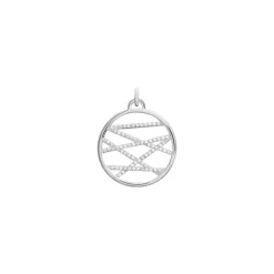 Collier Femme Pendentif Liens Les Georgettes Les Précieuses argenté et Oxydes