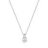 Collier Femme Perle ARGENT 925/1000 et Oxydes