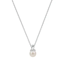 Collier Femme Perle ARGENT 925/1000 et Oxydes