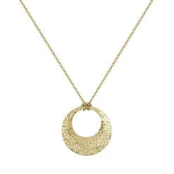 Collier Femme PHEBUS acier doré