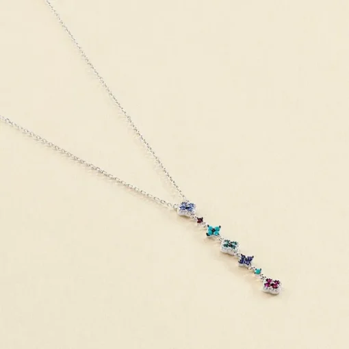 Collier Femme Ras du cou AGATHA BELOVED Argenté 02620626-255-TU