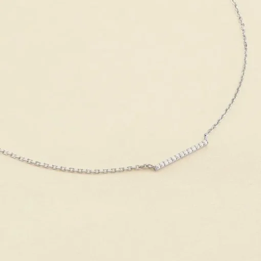 Collier Femme Ras du cou AGATHA BARSHINE Argenté 02620533-136-TU