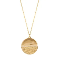 Collier Femme SAUNIER HORIZON Plaqué Or