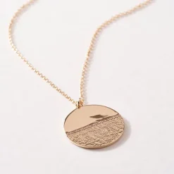 Collier Femme SAUNIER HORIZON Plaqué Or