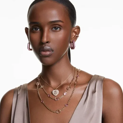 Collier Femme Sautoir Swarovski Imber Doré et Cristaux 5682533