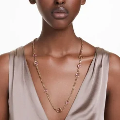 Collier Femme Sautoir Swarovski Imber Doré et Cristaux 5682533