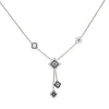 Collier Femme Sautoir UNA STORIA AZTÈQUE BLEU Argent 925/1000 Rhodié