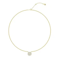 Collier femme SCINTILL AGATHA laiton plaqué or et oxydes
