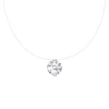 Collier femme Solitaire FILMAGIQ AGATHA nylon et oxyde