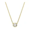 Collier Femme Solitaire Swarovski Imber Métal Doré et Cristaux 5684511