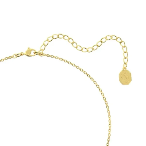 Collier Femme SWAROVSKI BELLA V COUPE RONDE JAUNE Plaqué Ton Or
