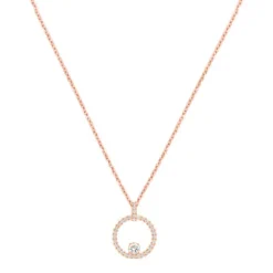 Collier Femme SWAROVSKI CONSTELLA Métal Doré Rose et Cristaux 5202446
