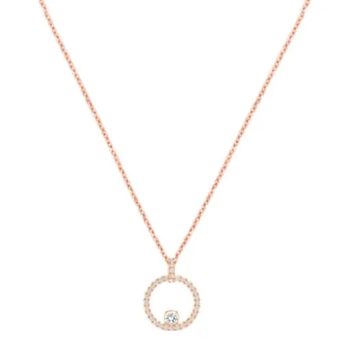 Collier Femme SWAROVSKI CONSTELLA Métal Doré Rose et Cristaux 5202446