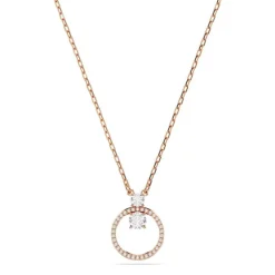 Collier Femme SWAROVSKI CONSTELLA Métal Doré Rose et Cristaux 5692266