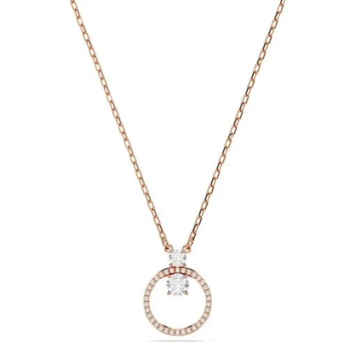 Collier Femme SWAROVSKI CONSTELLA Métal Doré Rose et Cristaux 5692266