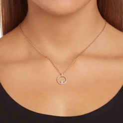 Collier Femme SWAROVSKI CONSTELLA Métal Doré Rose et Cristaux 5202446