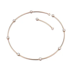 Collier Femme Swarovski Constella Doré Rose et Cristaux 5609710