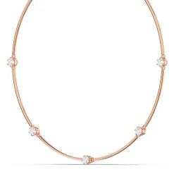 Collier Femme Swarovski Constella Doré Rose et Cristaux 5609710