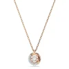 Collier Femme SWAROVSKI DEXTERA Métal Doré Rose et Cristaux 5692257