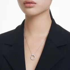 Collier Femme SWAROVSKI DEXTERA Métal Rhodié et Cristaux 5692737