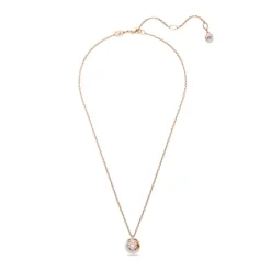 Collier Femme SWAROVSKI DEXTERA Métal Doré Rose et Cristaux 5692257