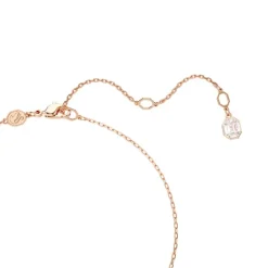 Collier Femme SWAROVSKI DEXTERA Métal Doré Rose et Cristaux 5692257