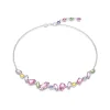 Collier Femme SWAROVSKI GEMA Métal Rhodié Blanc