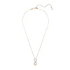 collier Femme Swarovski Hyperbola Métal Doré Rose et Zircones 5677623