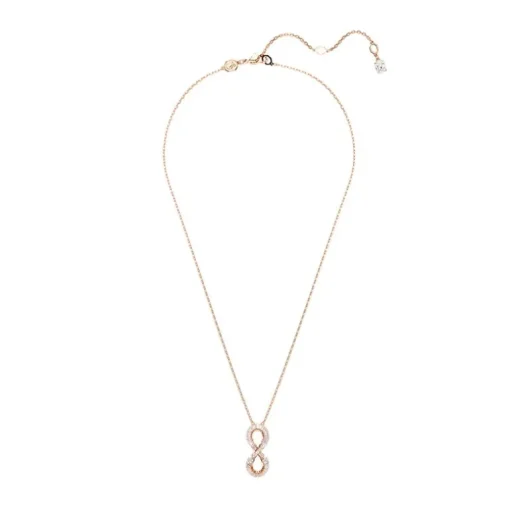 collier Femme Swarovski Hyperbola Métal Doré Rose et Zircones 5677623