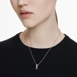 Collier Femme SWAROVSKI HYPERBOLA Métal Doré Rose et Oxydes 5689788