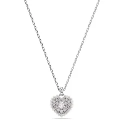 Collier Femme SWAROVSKI IDYLLIA Métal Rhodié et Cristaux 5684386