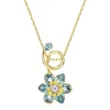 Collier Femme Swarovski Idyllia Doré et Cristaux 5709029