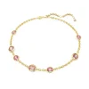 Collier Femme SWAROVSKI IMBER Métal Doré et Cristaux 5684239