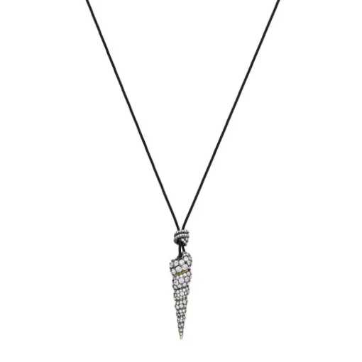 Collier Femme SWAROVSKI IDYLLIA Cordon et Métal Doré et Cristaux 5684083
