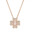 Collier Femme Swarovski Idyllia Doré Rose et Cristaux 5674211