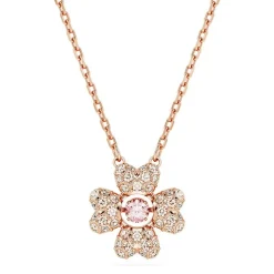 Collier Femme Swarovski Idyllia Doré Rose et Cristaux 5674211
