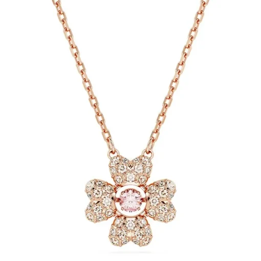 Collier Femme Swarovski Idyllia Doré Rose et Cristaux 5674211