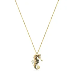 Collier Femme SWAROVSKI IDYLLIA Métal Doré et Cristaux 5690874