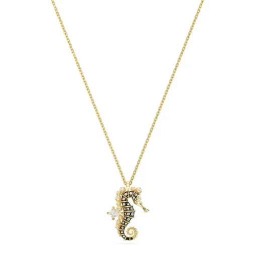 Collier Femme SWAROVSKI IDYLLIA Métal Doré et Cristaux 5690874