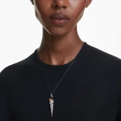 Collier Femme SWAROVSKI IDYLLIA Cordon et Métal Doré et Cristaux 5684083