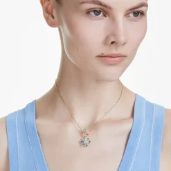 Collier Femme Swarovski Idyllia Doré et Cristaux 5709029