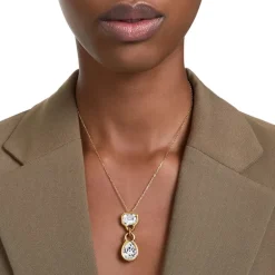 Collier Femme Swarovski Imber Métal Doré Rose et cristaux 5663339
