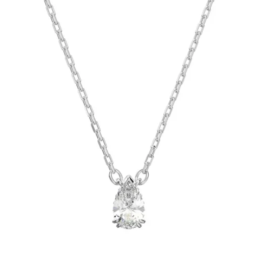 Collier femme swarovski Millenia métal rhodié et cristaux