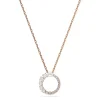Collier Femme SWAROVSKI MATRIX Métal Doré Rose et Cristaux 5692265