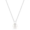 Collier Femme SWAROVSKI MATRIX Métal Rhodié et Cristaux 5693897